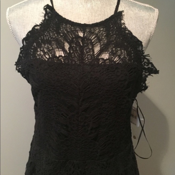 NWT- Free People button down back lace dress - Picture 4 of 6